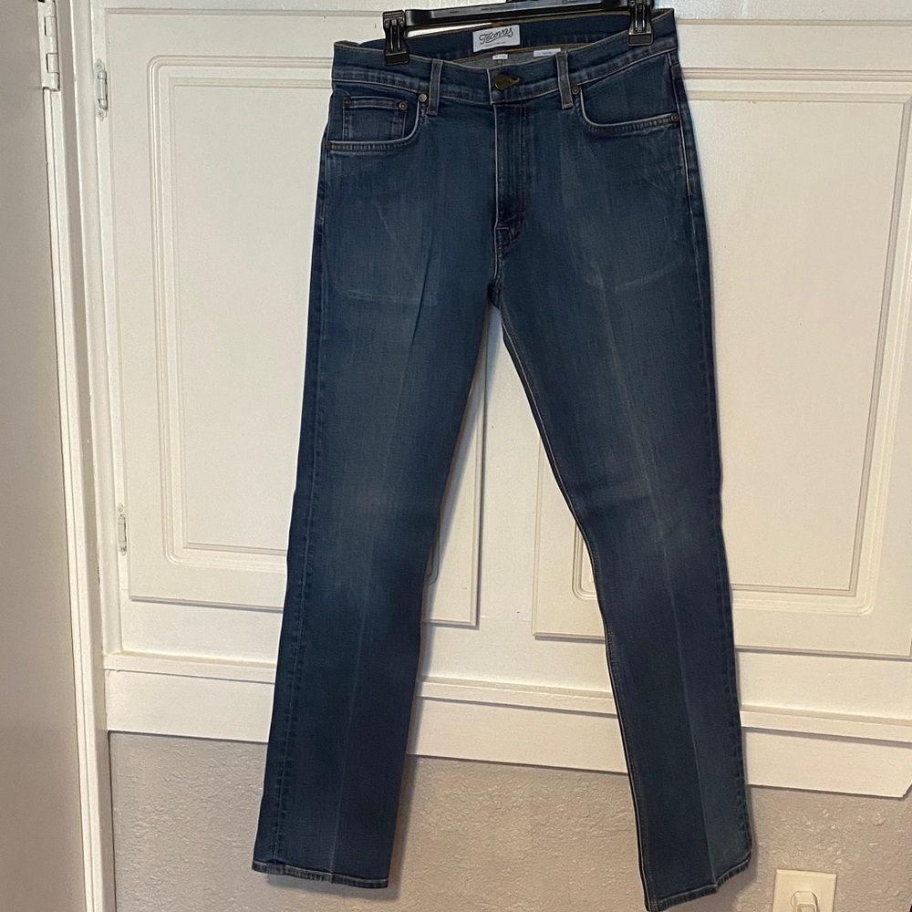 Tecovas Men's Slim Fit Dark Blue Jeans